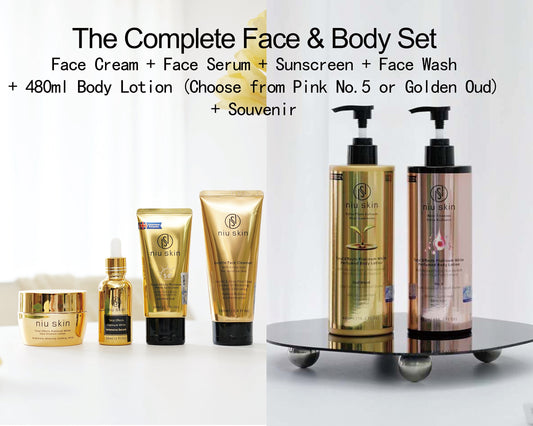 Niu Skin Star Combo for Face And Body (5 Products)