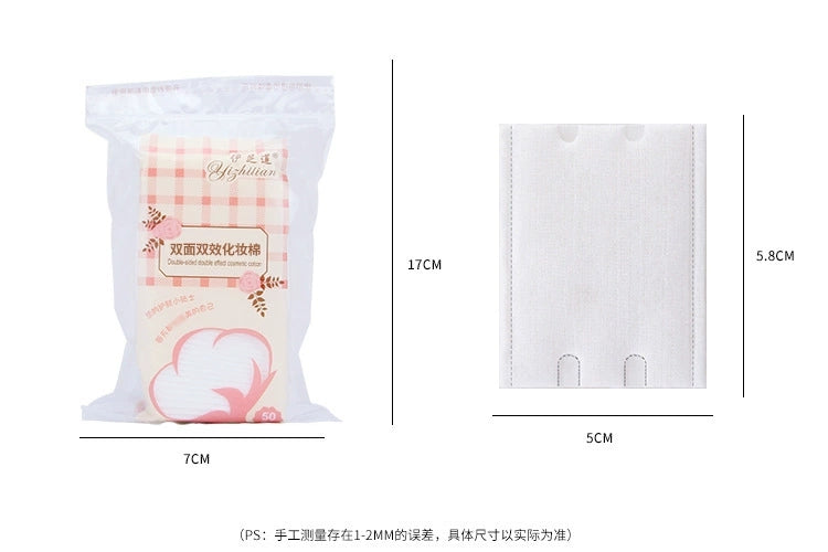 Cotton Pads (Facial Puff) 50pcs/pack - Beauty Tool