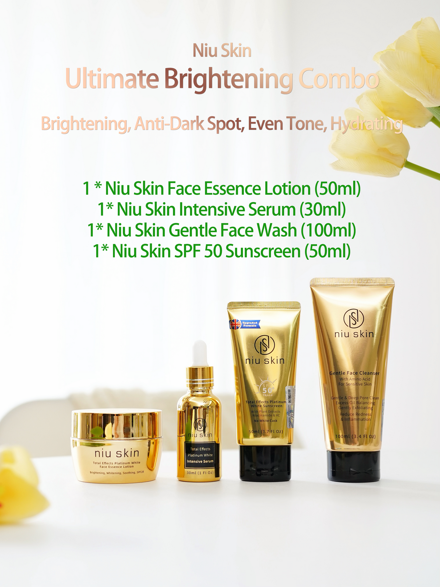 The Ultimate Brightening & Hydrating Facial Set