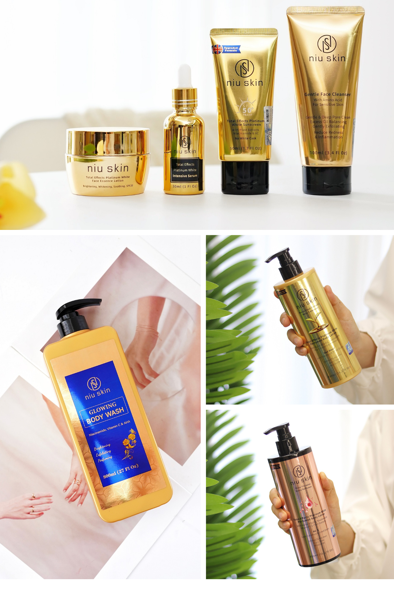 The Ultimate Face & Body Combo (with golden oudwood body lotion)