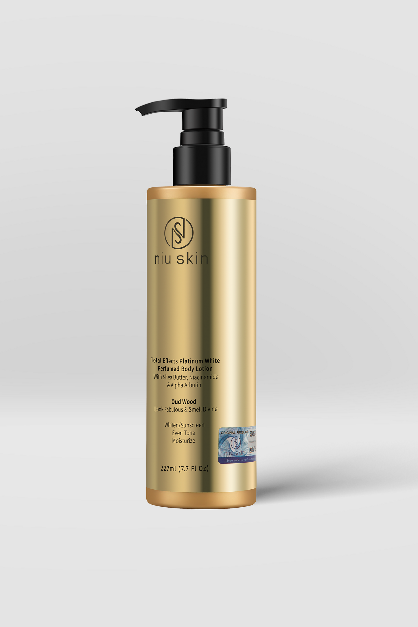 227ml Body Lotion with Alpha Arbutin, Niacinamide and Floral Fragrance with Neutral Fragrance